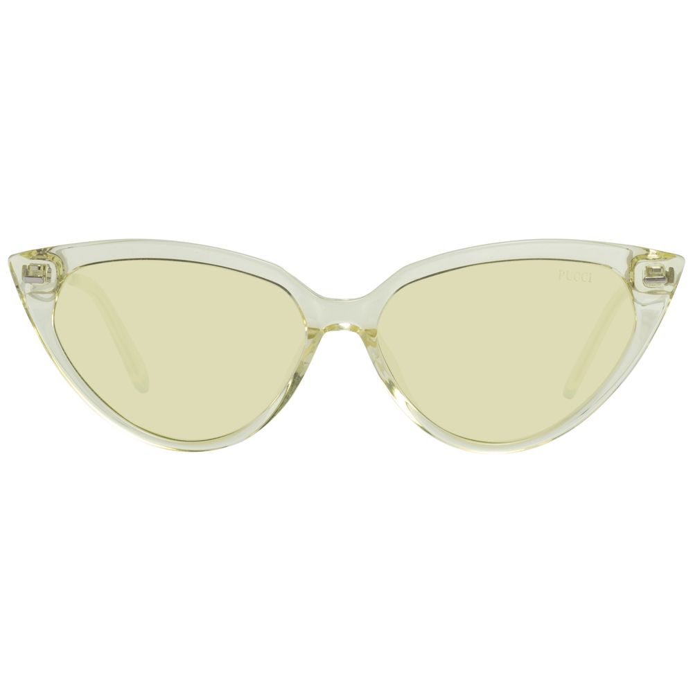 Emilio Pucci Yellow Metal Sunglasses - ACCEXO