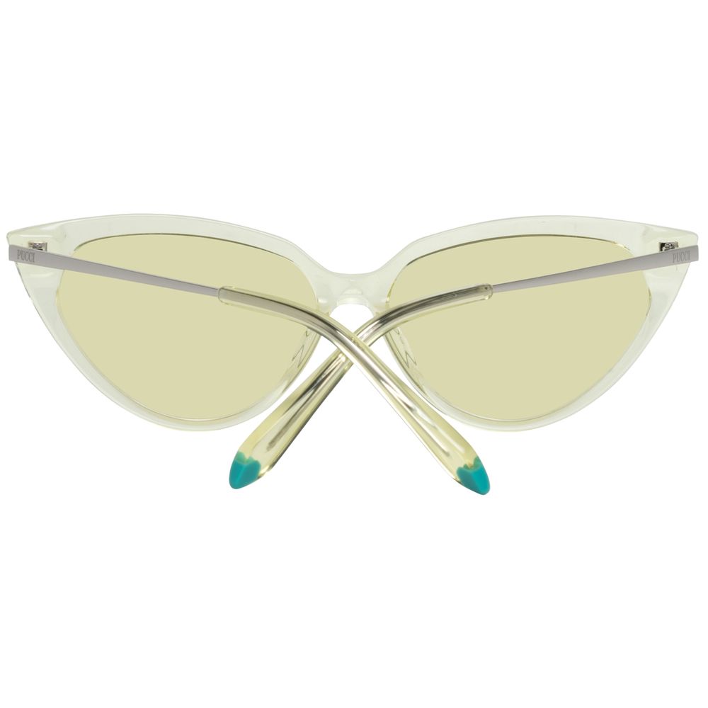 Emilio Pucci Yellow Metal Sunglasses - ACCEXO