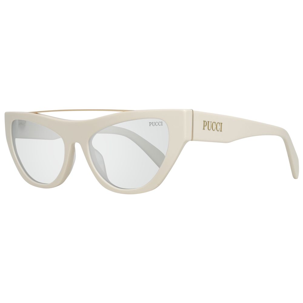 Emilio Pucci White Metal Sunglasses - ACCEXO