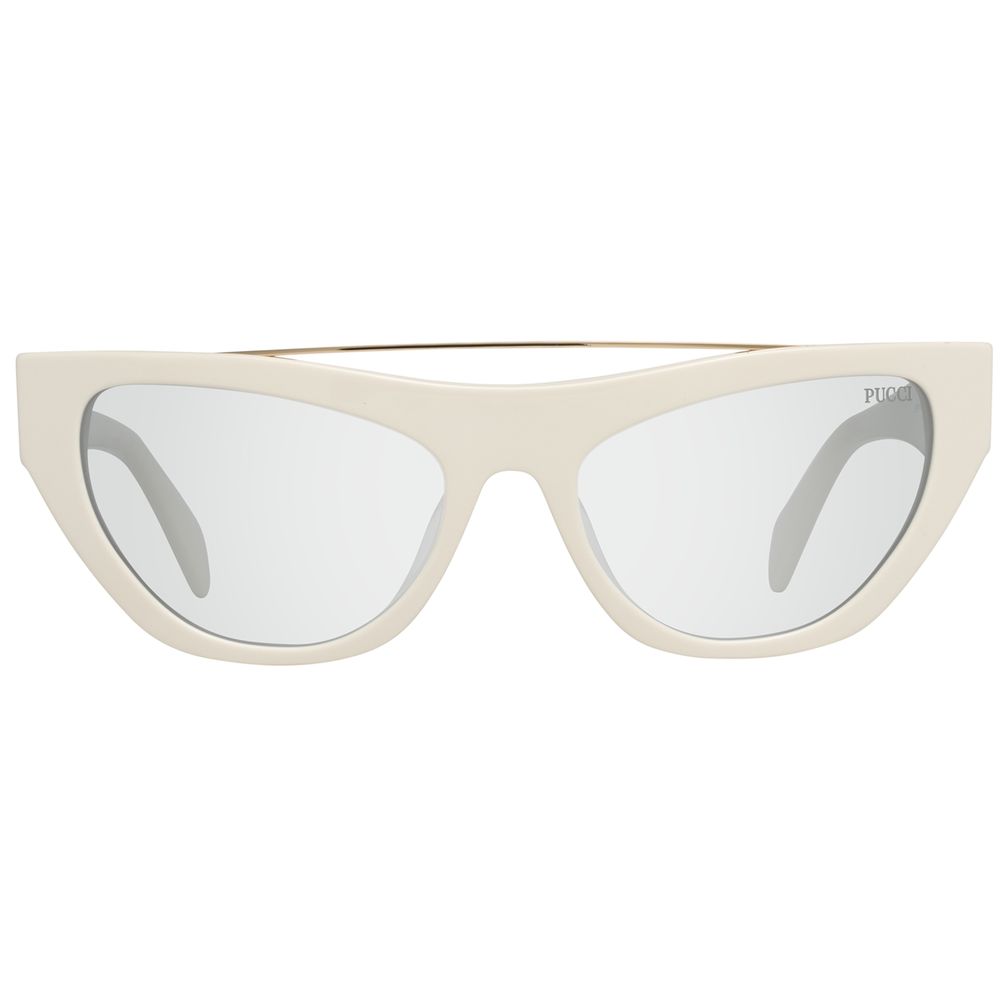 Emilio Pucci White Metal Sunglasses - ACCEXO