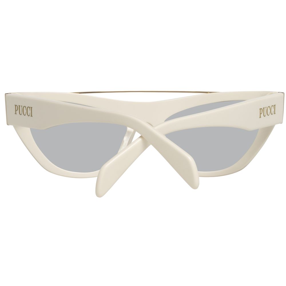 Emilio Pucci White Metal Sunglasses - ACCEXO