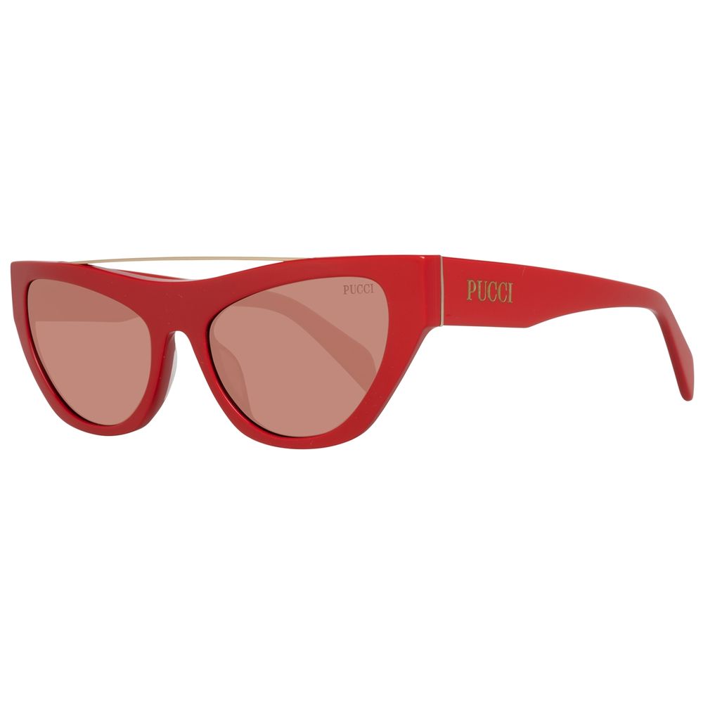 Emilio Pucci Red Metal Sunglasses - ACCEXO