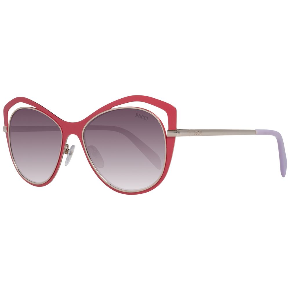 Emilio Pucci Red Metal Sunglasses - ACCEXO