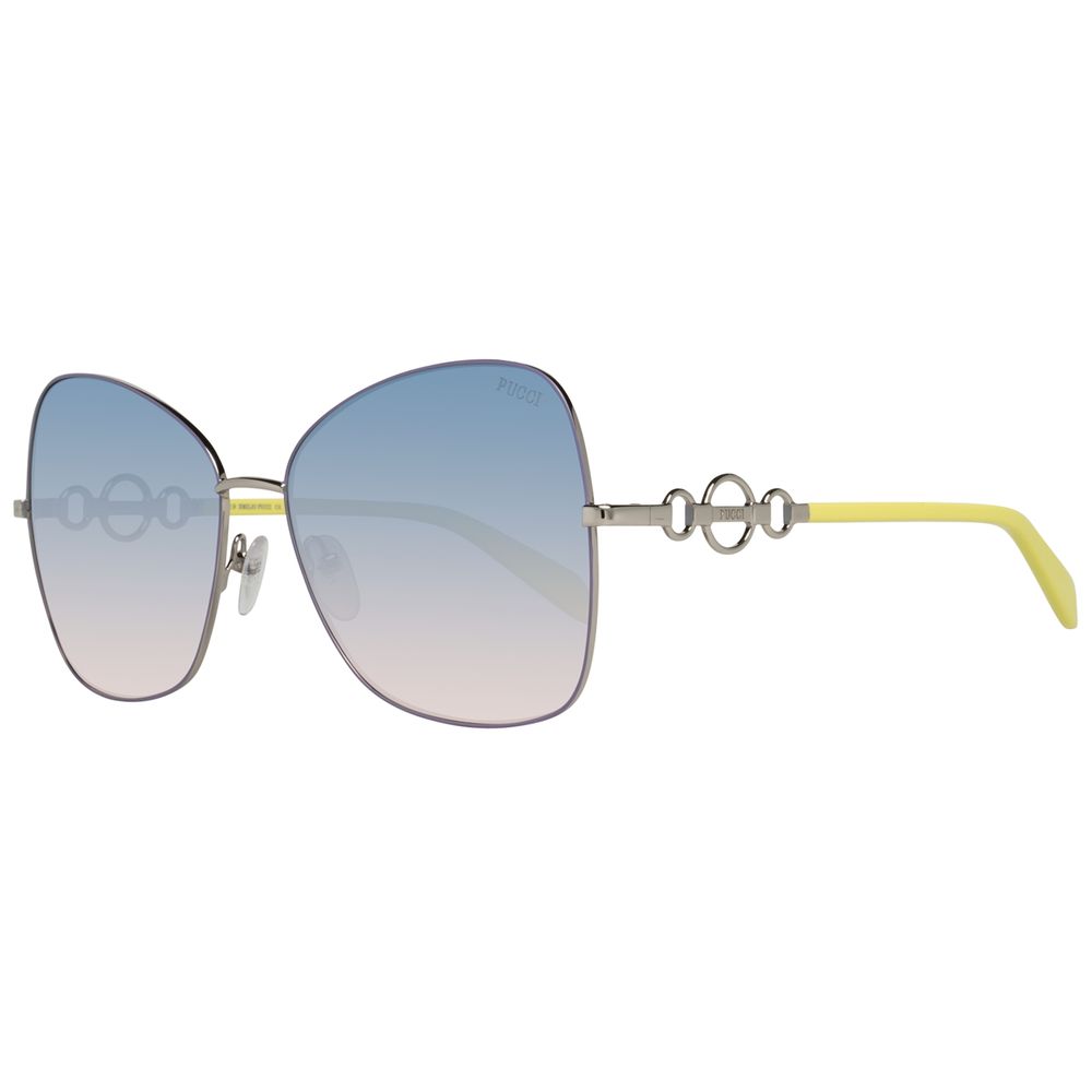 Emilio Pucci Gray Metal Sunglasses - ACCEXO