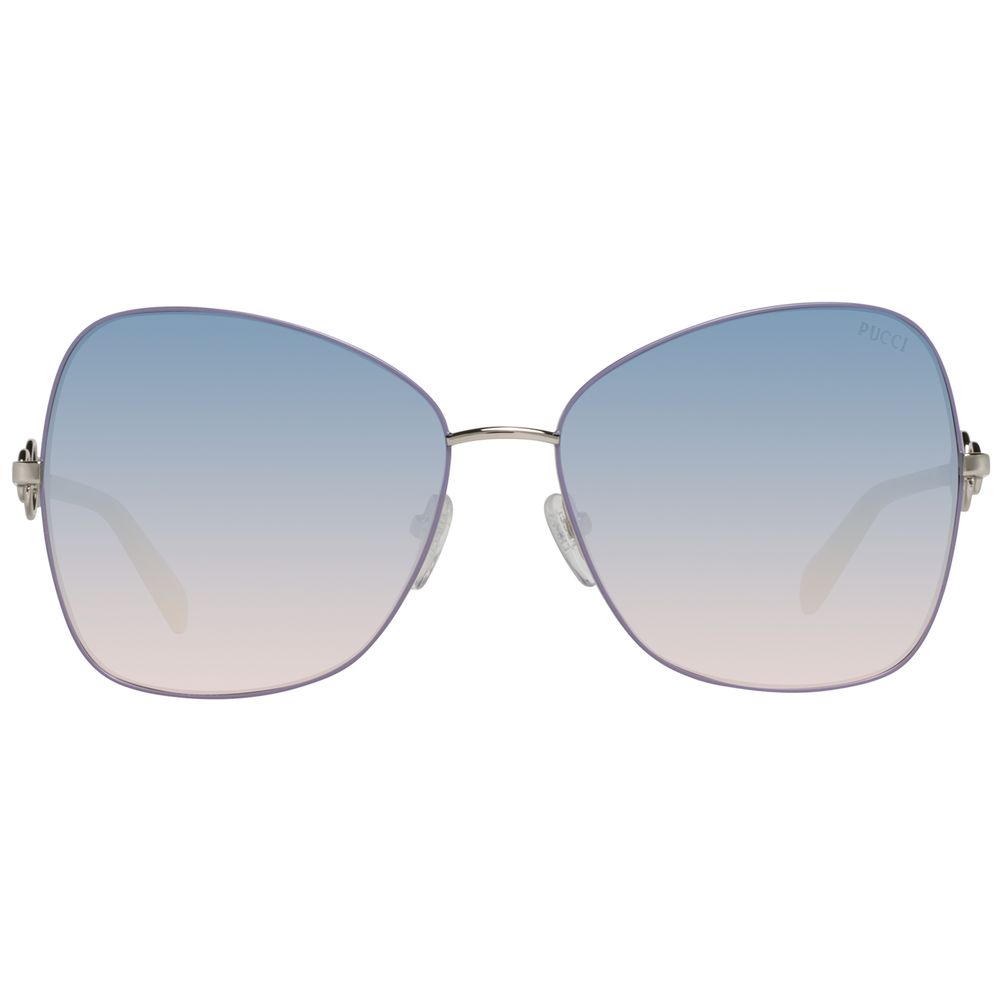Emilio Pucci Gray Metal Sunglasses - ACCEXO