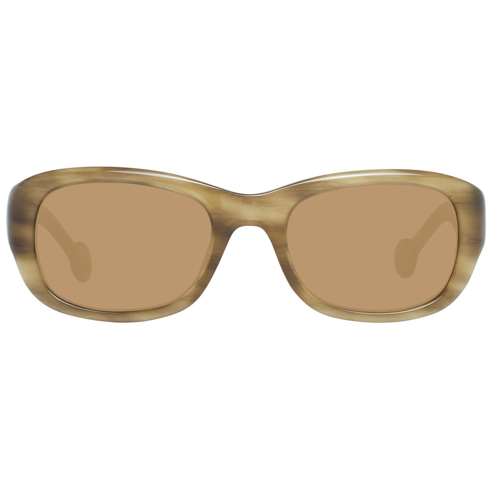 Hally&Son Brown Plastic Sunglasses - ACCEXO