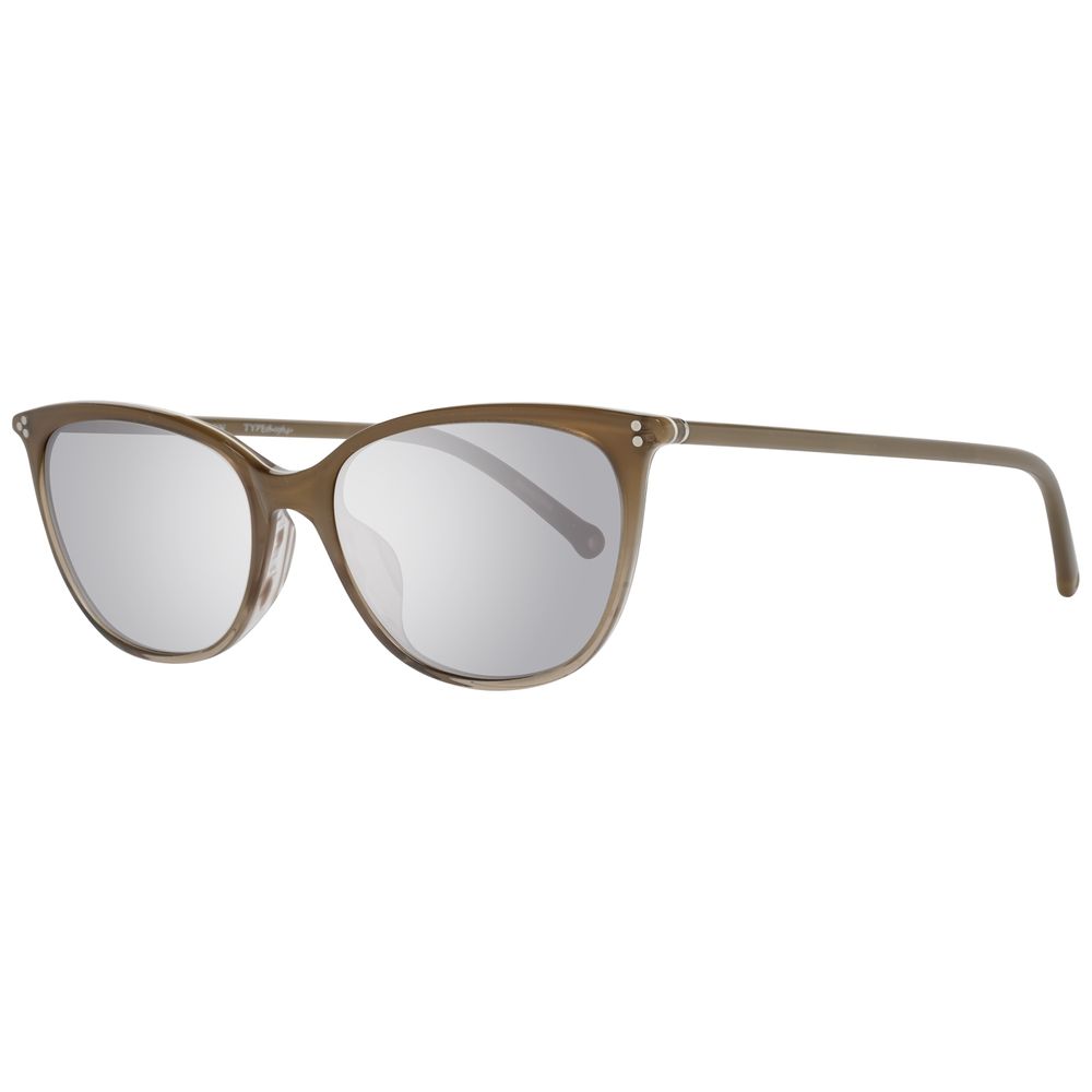 Hally&Son Brown Plastic Sunglasses - ACCEXO