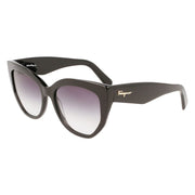 Ferragamo Black Acetate Sunglasses - ACCEXO