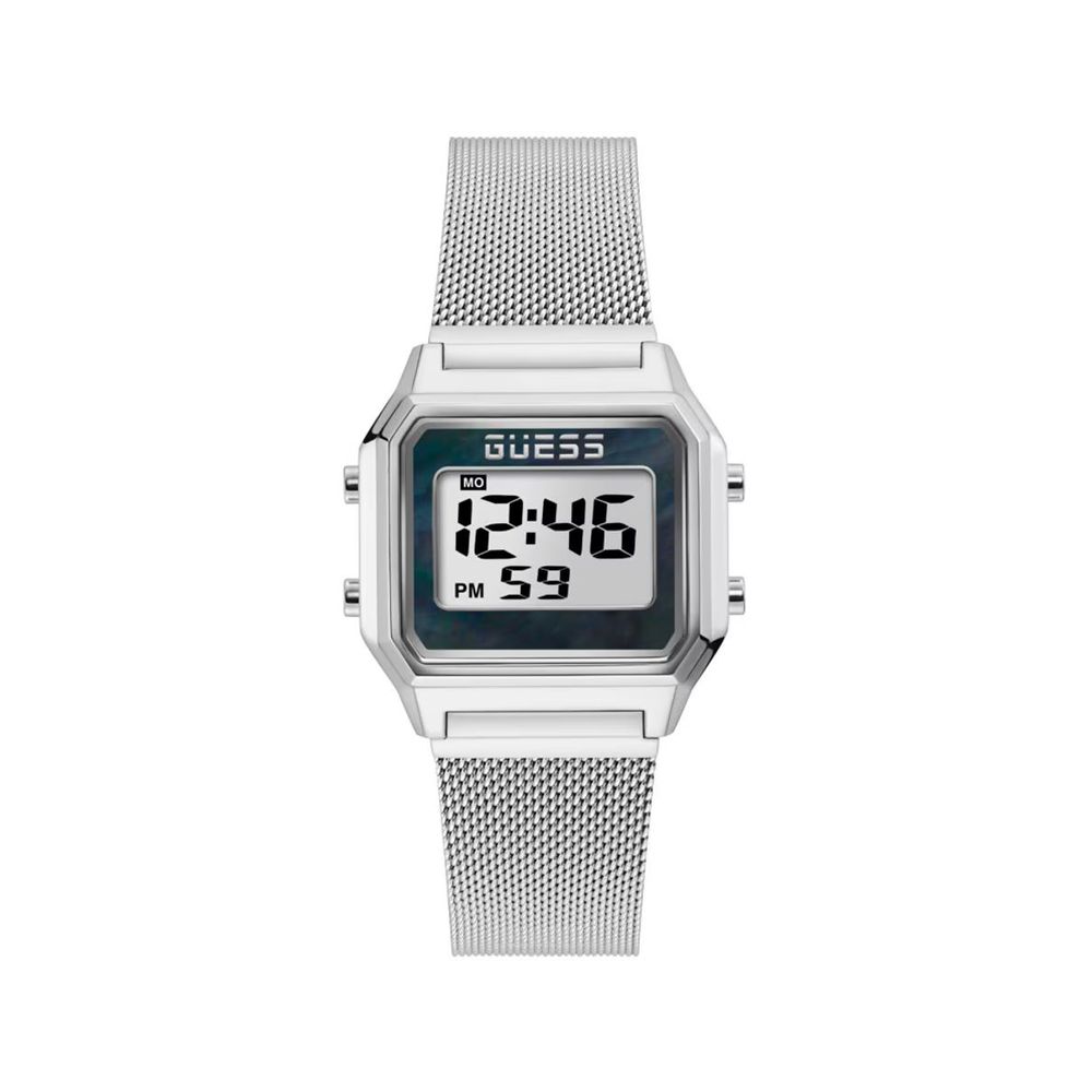 Guess Gray Stainless Steel Watch - ACCEXO
