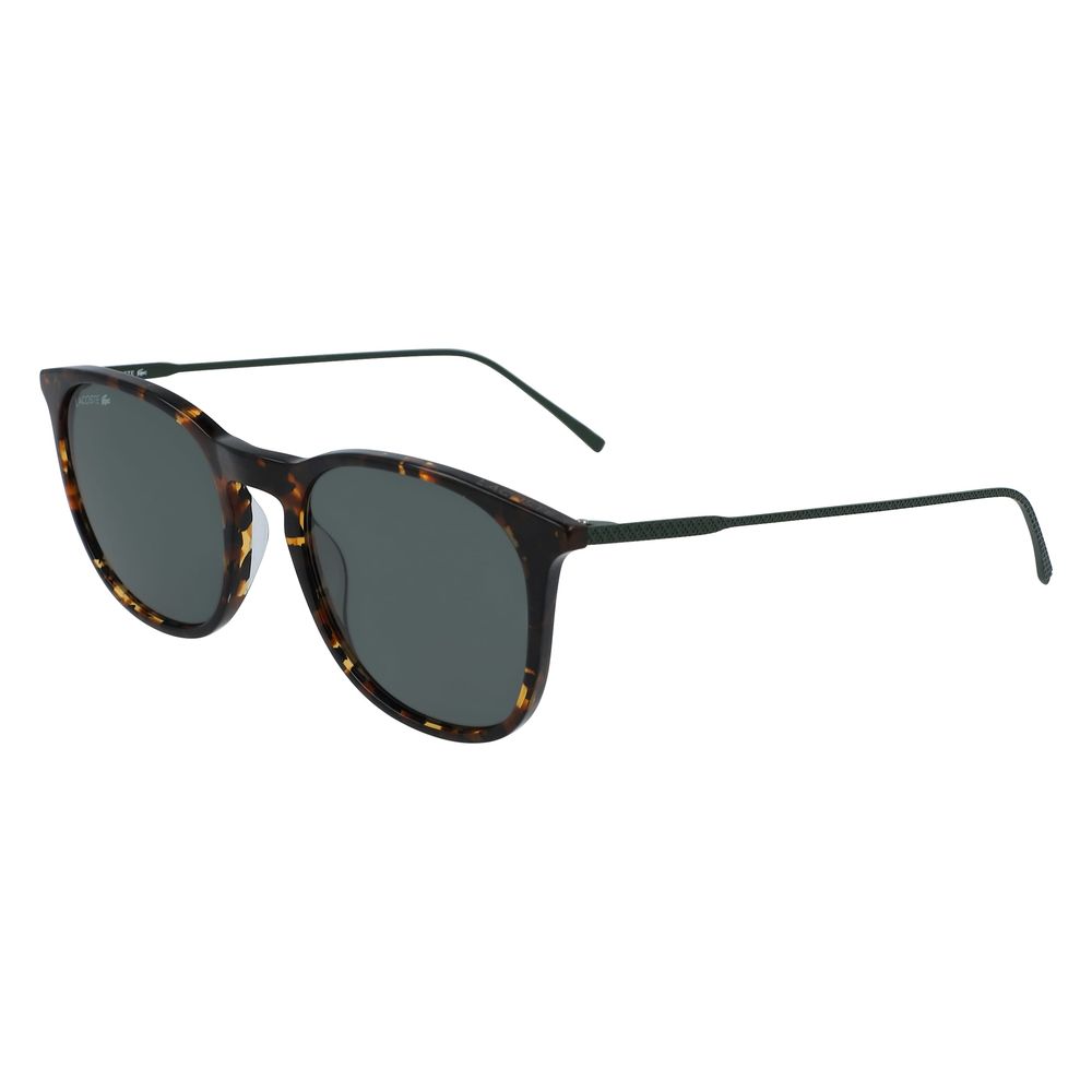 Lacoste Brown Acetate Sunglasses - ACCEXO