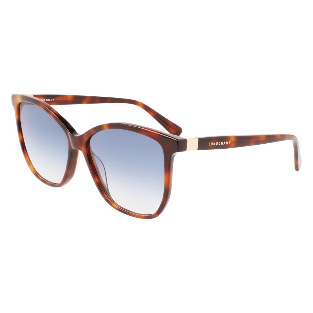 Longchamp Brown Acetate Sunglasses - ACCEXO