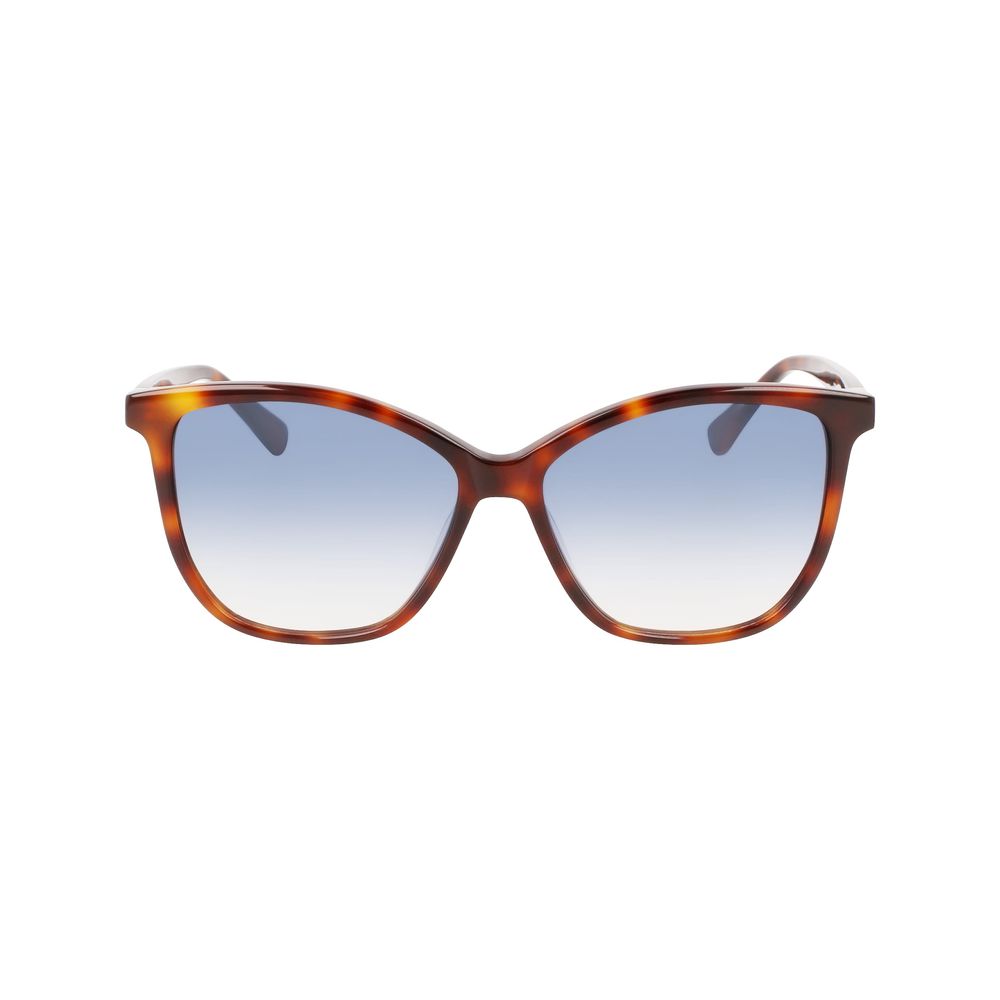 Longchamp Brown Acetate Sunglasses - ACCEXO