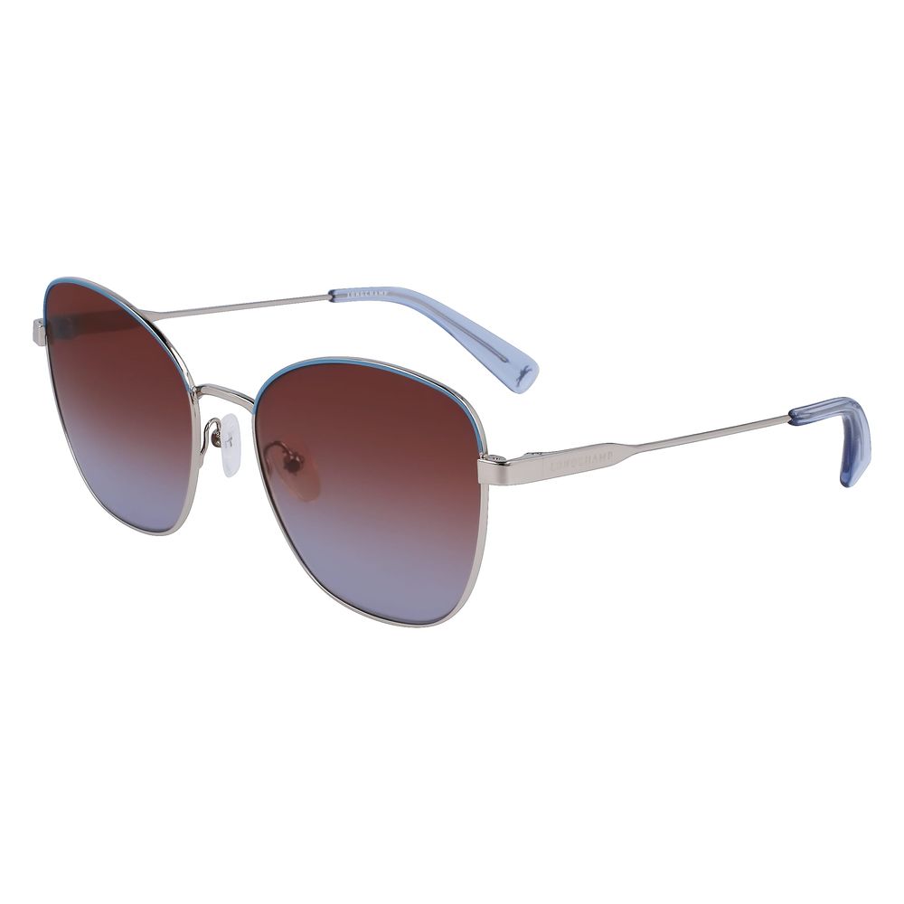 Longchamp Gray Metal Sunglasses - ACCEXO