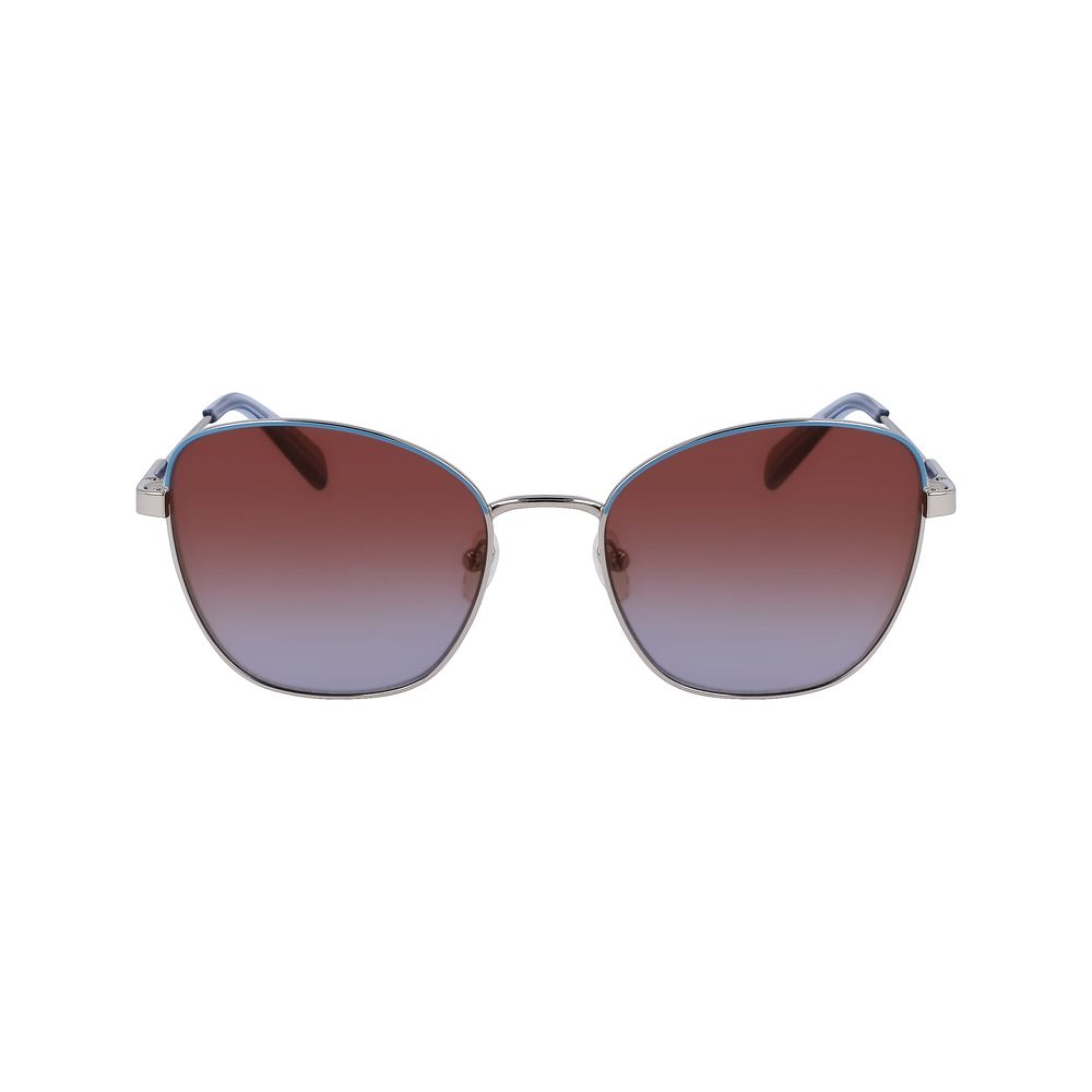 Longchamp Gray Metal Sunglasses - ACCEXO
