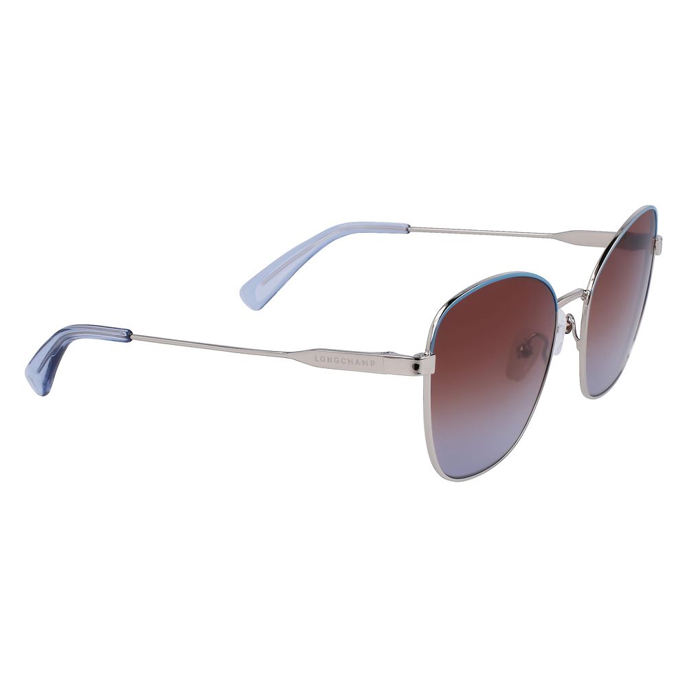 Longchamp Gray Metal Sunglasses - ACCEXO