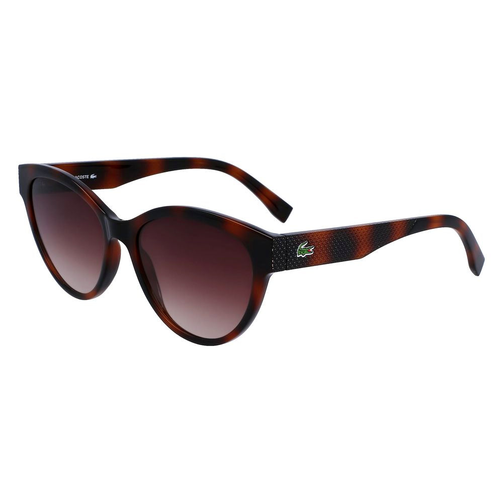 Lacoste Brown Injected Sunglasses - ACCEXO