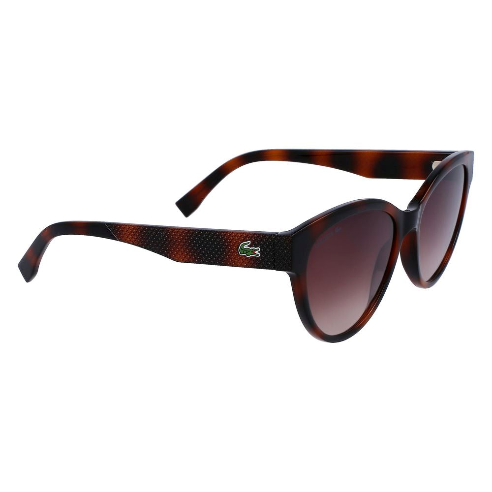 Lacoste Brown Injected Sunglasses - ACCEXO