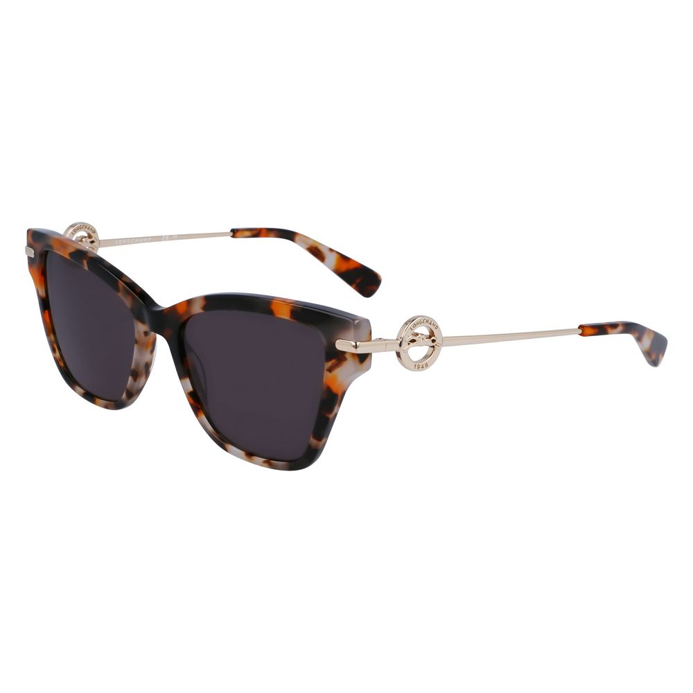 Longchamp Brown Acetate Sunglasses - ACCEXO