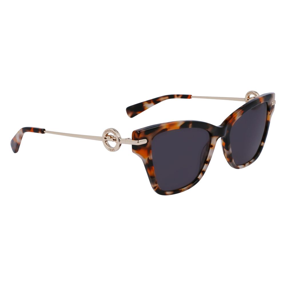 Longchamp Brown Acetate Sunglasses - ACCEXO
