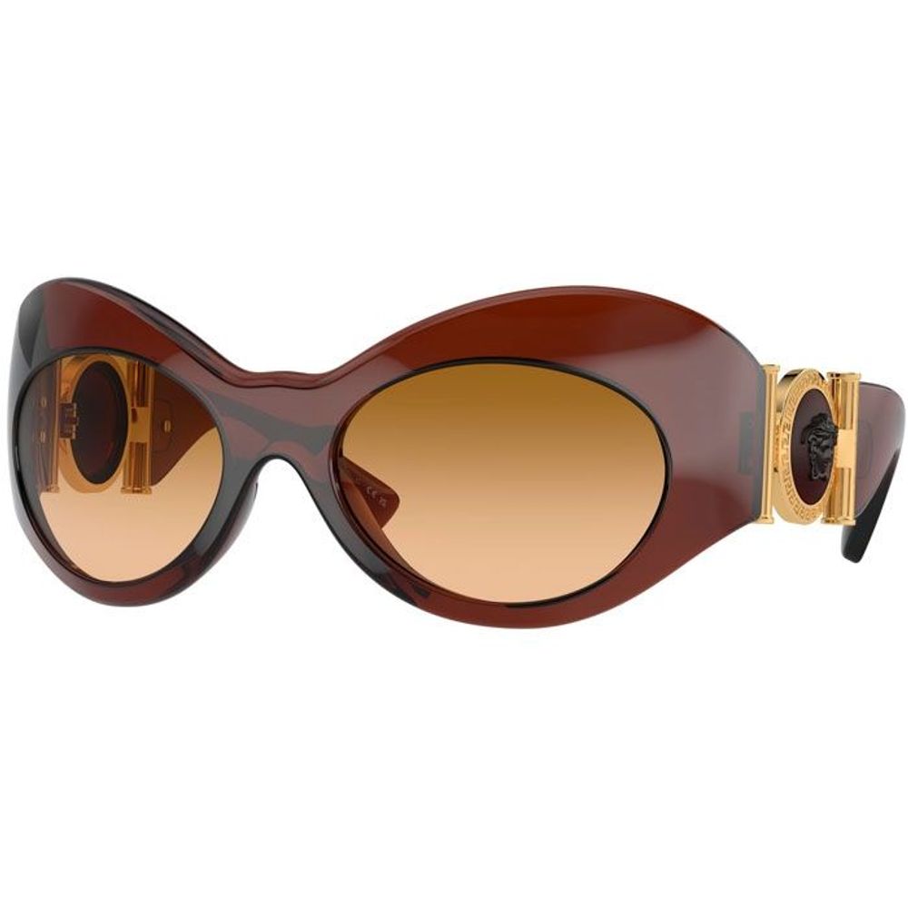 Versace Brown Acetate Sunglasses - ACCEXO