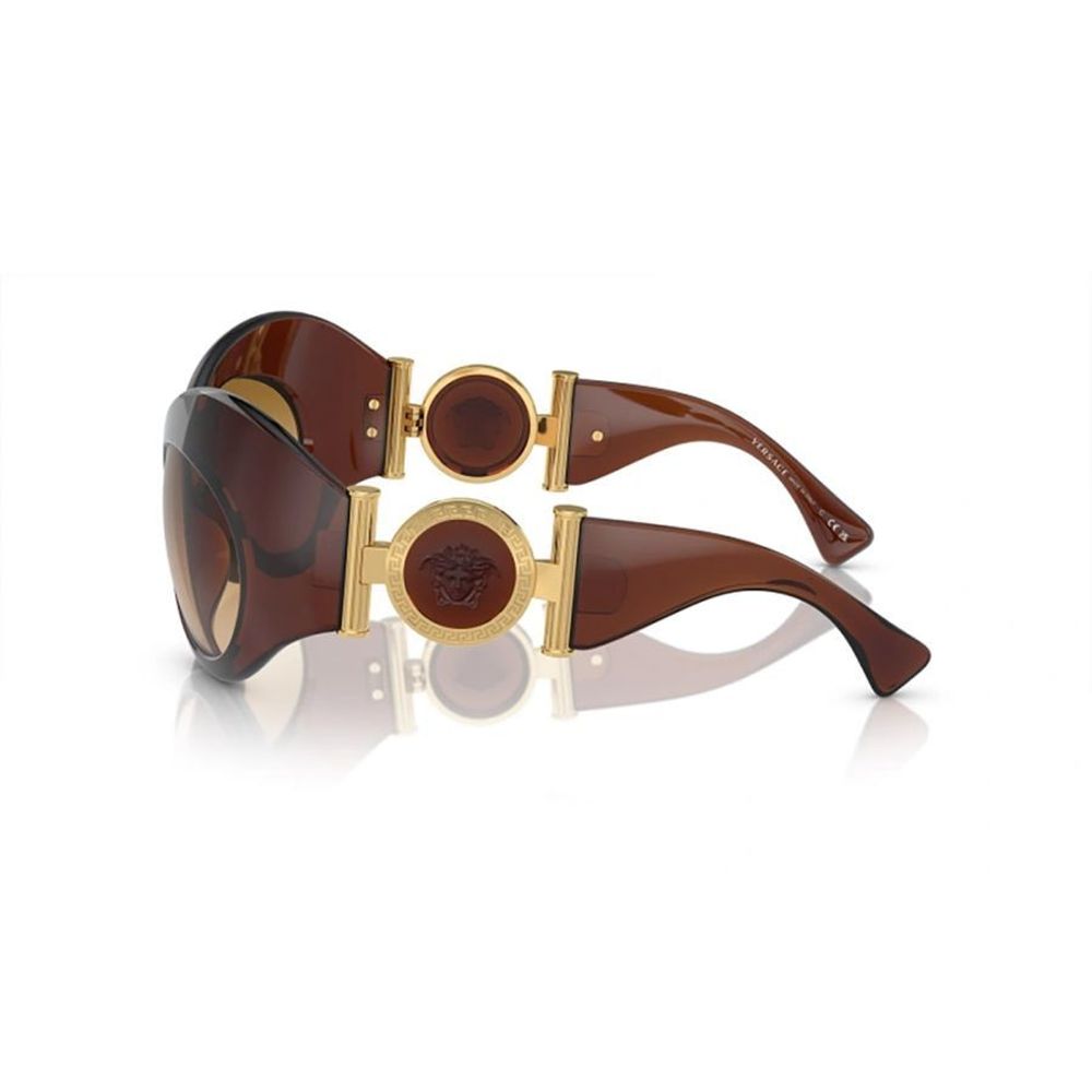 Versace Brown Acetate Sunglasses - ACCEXO