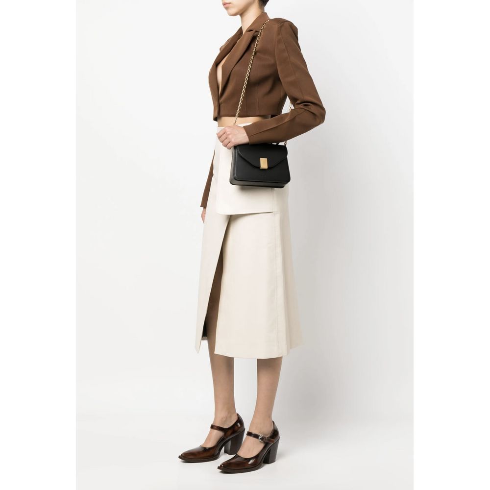 Lanvin Black Leather Handbag - ACCEXO