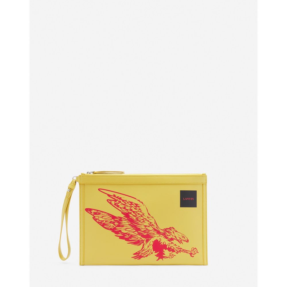 Lanvin Yellow Leather Wallet - ACCEXO