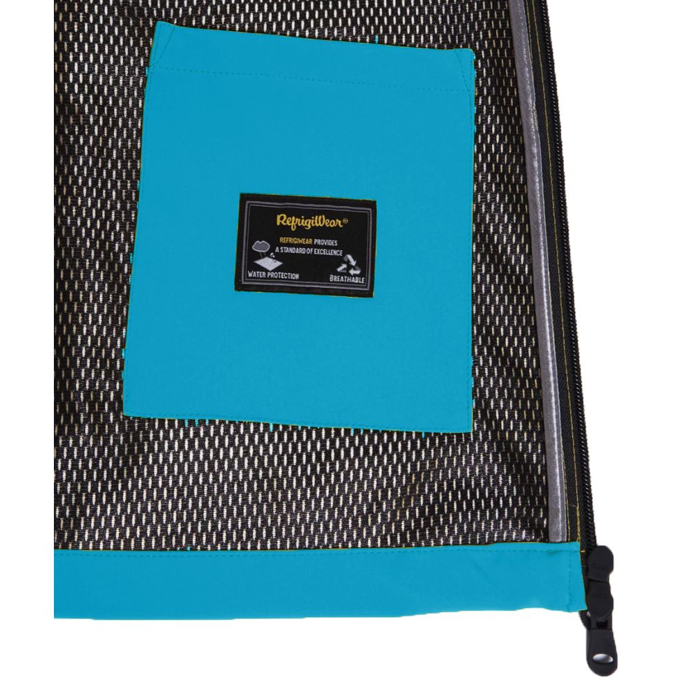 Refrigiwear Light Blue Polyester Men Vest - ACCEXO