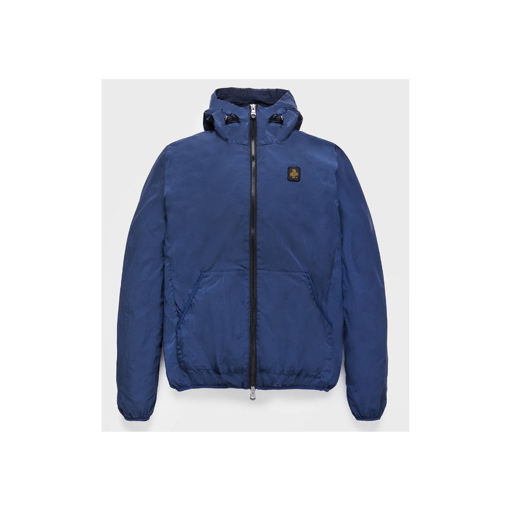 Refrigiwear Blue Polyamide Men's Summer Jacket - ACCEXO