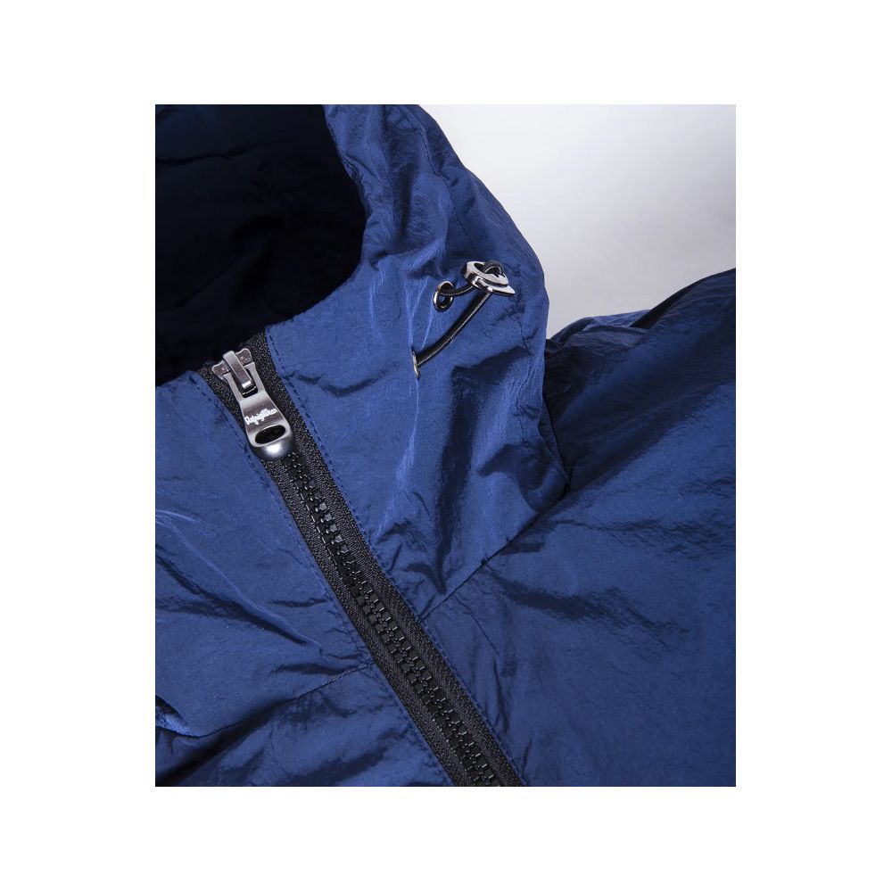 Refrigiwear Blue Polyamide Men's Summer Jacket - ACCEXO