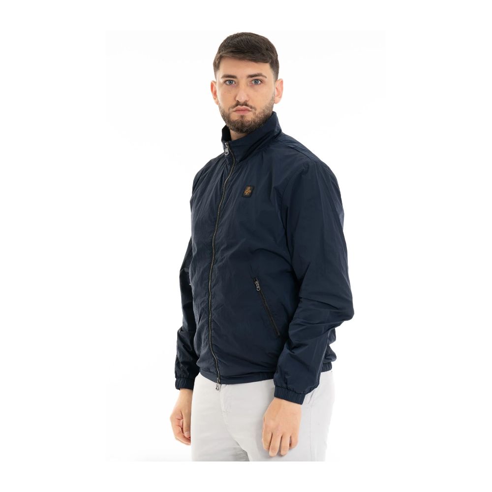 Refrigiwear Blue Polyamide Men's Jacket - ACCEXO