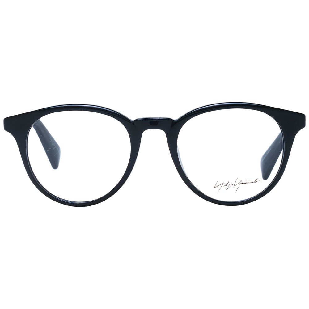 Yohji Yamamoto Black Men Optical Frames - ACCEXO