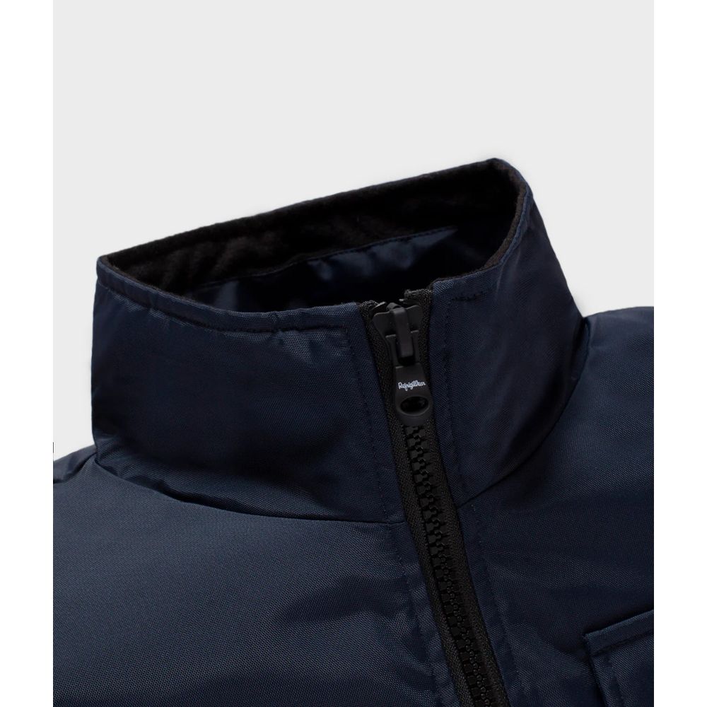 Refrigiwear Blue Polyamide Men Jacket - ACCEXO