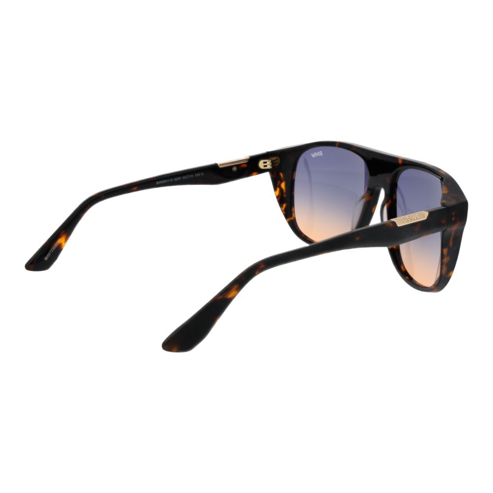 BMW Brown Acetate Sunglasses - Zachava