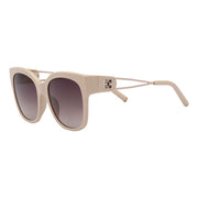 Escada Beige Metal Sunglasses - ACCEXO