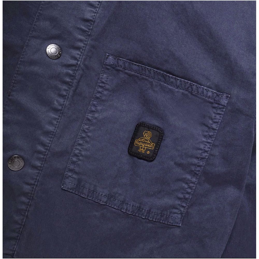 Refrigiwear Blue Cotton Jacket - ACCEXO