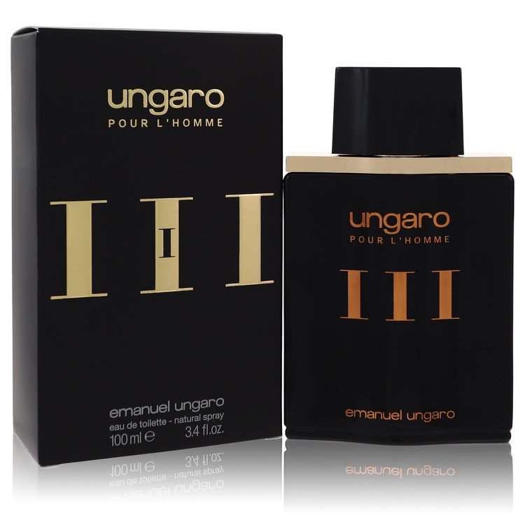 Ungaro Iii Eau De Toilette Spray (New Packaging) By Ungaro, Cologne for Men, available at zachava.com