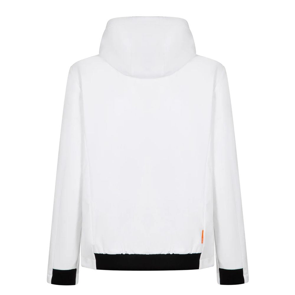 Suns White Polyester Jacket - ACCEXO