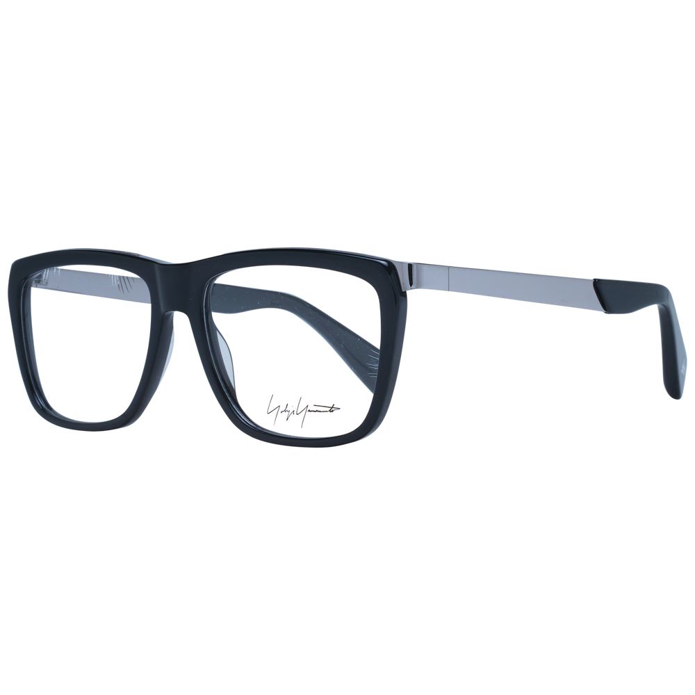 Yohji Yamamoto Black Men Optical Frames - ACCEXO