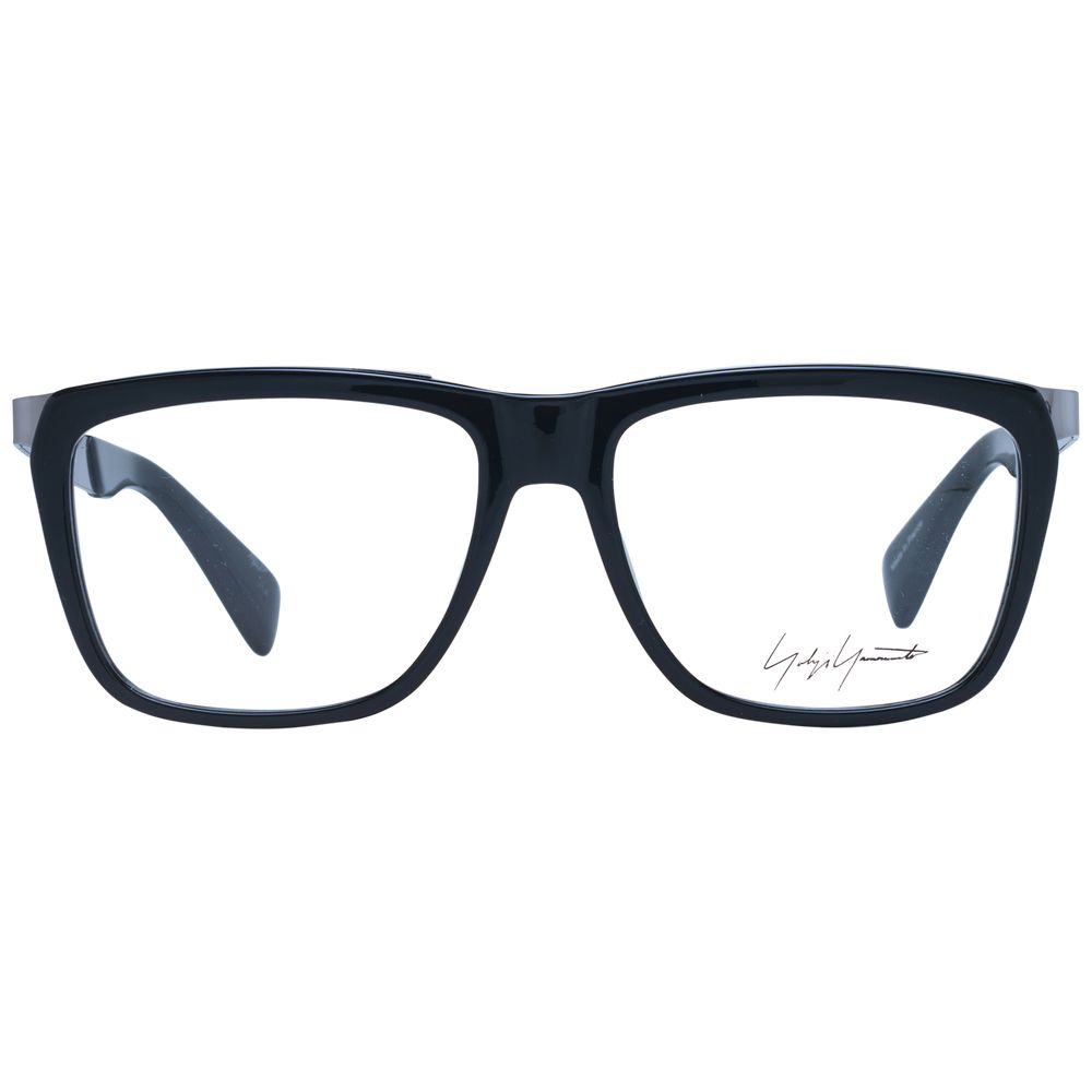Yohji Yamamoto Black Men Optical Frames - ACCEXO