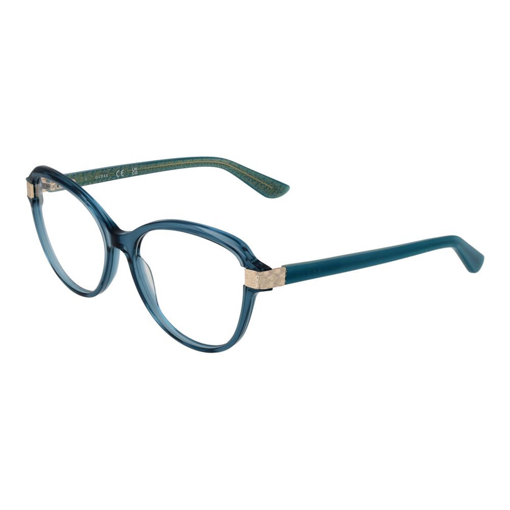 Guess Turquoise Women Optical Frames - ACCEXO