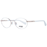 Guess White Unisex Optical Frames - ACCEXO