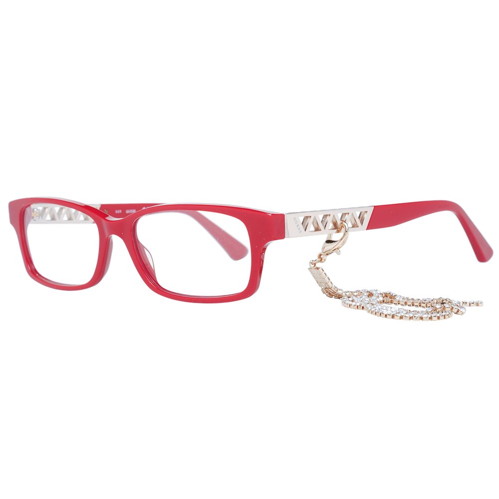 Guess Red Women Optical Frames - ACCEXO
