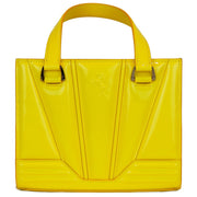 Ferrari Yellow Leather Handbag - ACCEXO