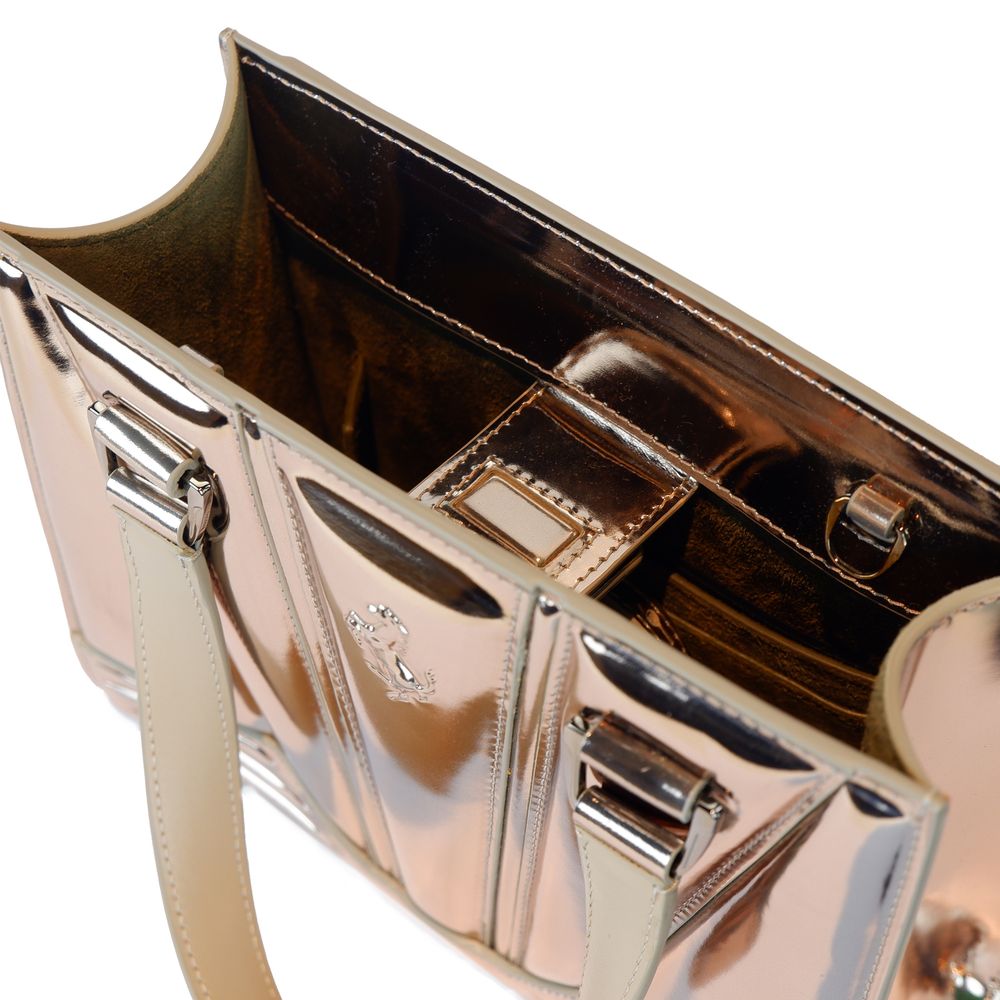 Ferrari Gray Leather Handbag - ACCEXO