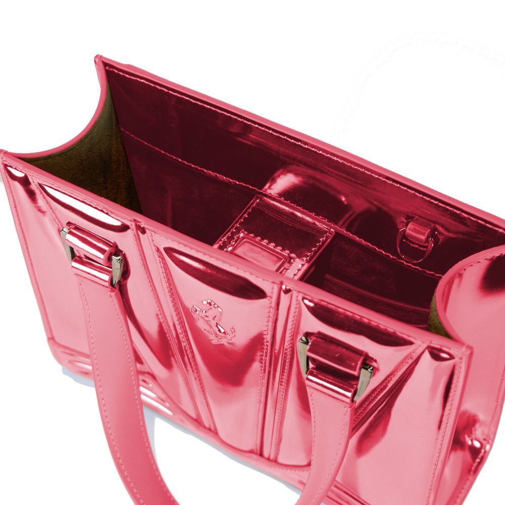 Ferrari Fuchsia Leather Handbag - ACCEXO