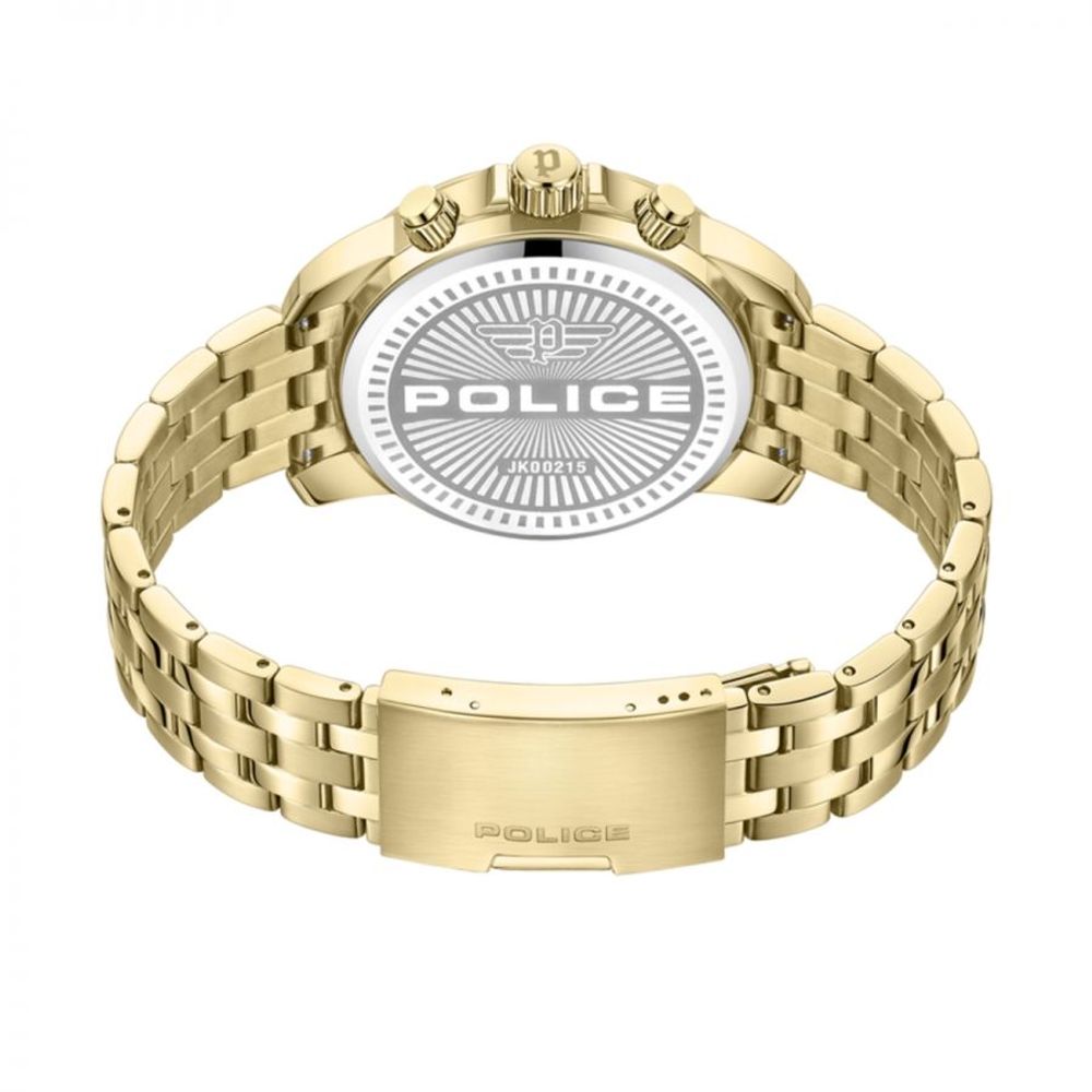 Police Gold Stainless Steel Stainless Steel Watch - ACCEXO