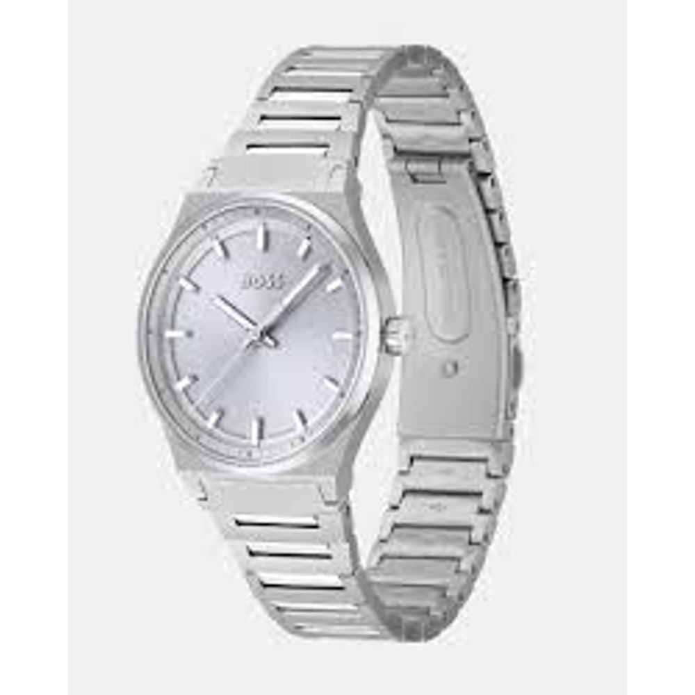 Hugo Boss Silver Stainless Steel Dress Watch Hugo Boss