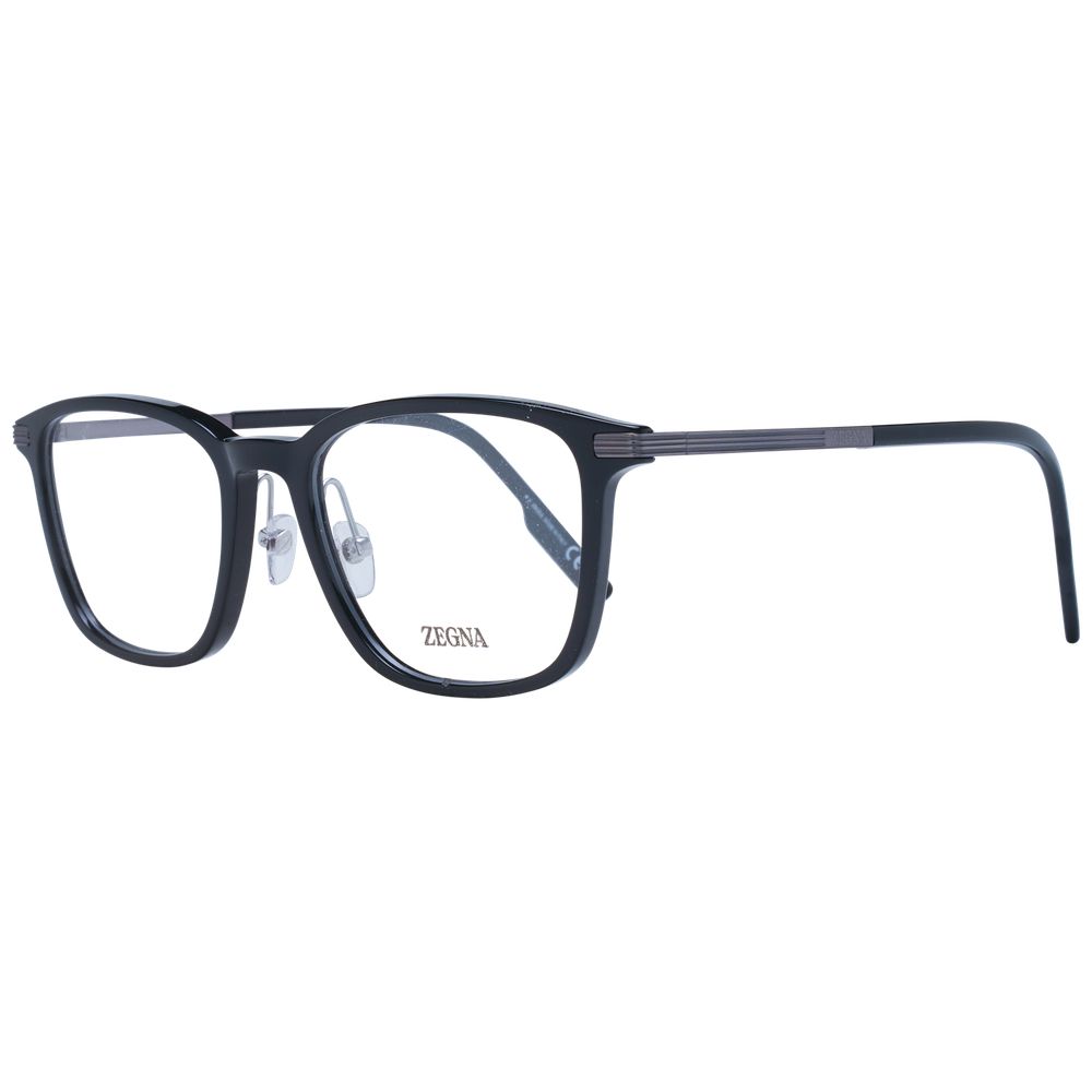 Ermenegildo Zegna Black Men Optical Frames - ACCEXO