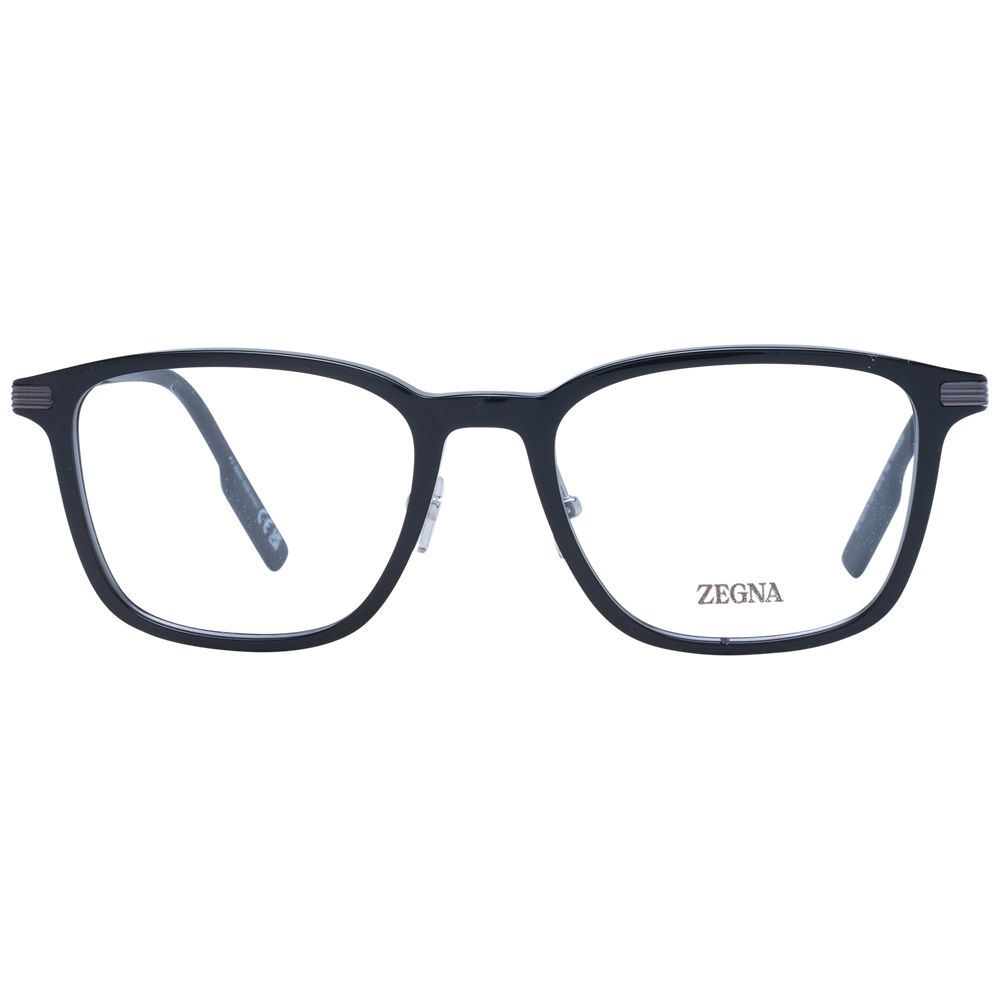 Ermenegildo Zegna Black Men Optical Frames - ACCEXO